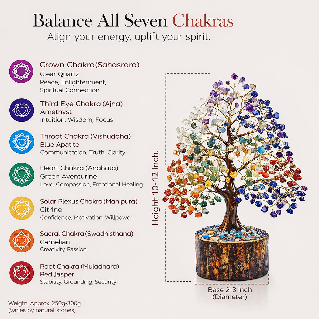 7 Chakra Tree – Attract Positive Energy & Inner Balance